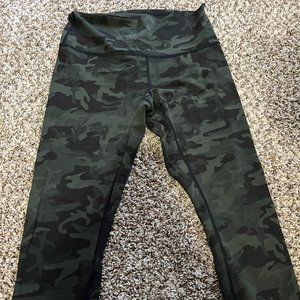 Lululemon Align Green Camo Leggings